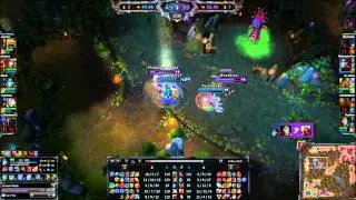 Taric and Shaco 2v5 enemy team ft. Nax and Flub