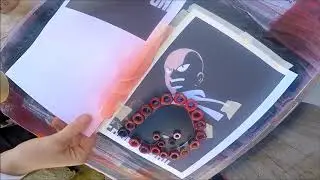 One Punch Stencil Art