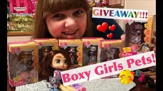 NEW Boxy Girls Pets Full Set of Six Pets with Blind Box Surprises &ndash; Unboxing, Review & GIVEAWAY