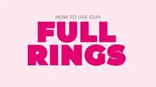 Scarf & Shirt Ring Kit: Full Ring Styling Tutorial