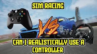 Beginners Guide to Sim Racing | Controller v Wheel Race Video