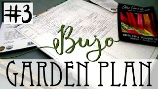 How To Garden Plan in a Bullet Journal - #3 Planting Schedule