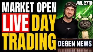 LIVE DAY TRADING: New Highs Incoming, Breaking News & Road To $1M