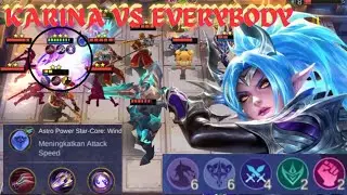KARINA VS EVERYBODY ⁉️ KARINA WYRMSLAYER IS REAL ‼️#swordsman  #astropower #wyrmslayer #magicchess