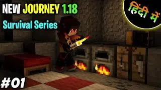 A New Journey Minecraft Survival Series #01 New Beginning In 1.18 Survival Series 2022