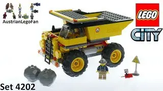 Lego City 4202 Mining Truck - Lego Speed Build Review