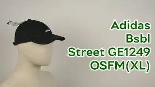 Розпаковка Adidas Bsbl Street GE1249 OSFM(XL) Black/White