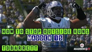 Madden 15 How To Stop The Outside Run Easily And Put A End To Strong Powers! 4-6 Formation!