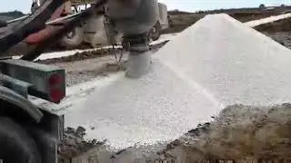Roy Struble Trucking New dry bulk unloading system