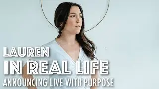 ANNOUNCING LIVE WITH PURPOSE + HOW I MANIFESTED MY BALI RETREAT | Lauren In Real Life