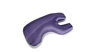Nurse Jamie Beauty Bear Memory Foam Pillow  Purple
