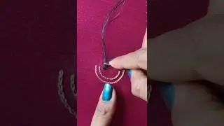 Thread work blouse design #youtubeshorts #aariwork