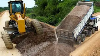 The Best Gravel Mixture Technique for Building Subgrades by Road Heavy Machinery Team