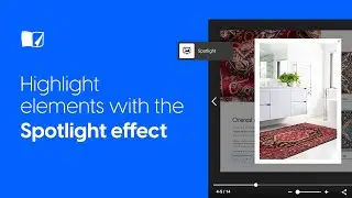 Highlight elements with the Spotlight effect | Flipsnack.com