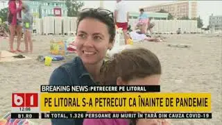 STIRI B1 ORA 12.00 DIN 7 IUNIE 2020: DANS PE MESE IN MAMAIA SI VAMA VECHE.