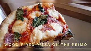Pizza on the Primo Ceramic Smoker