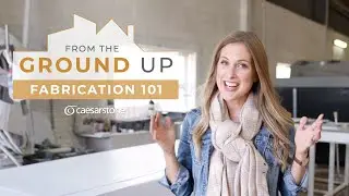 FABRICATION 101 | How to cut, polish & install Caesarstone | FROM THE GROUND UP