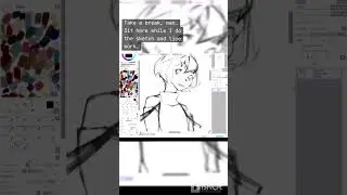 Thank you for your likes and comments. 💙🥺 #anime #speedpaint #art #artshorts #lineart
