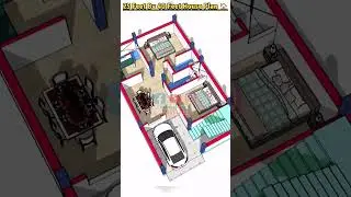 25 Feet By 40 Feet House Plan #homeplan #buildingmap #gharkanaksha #nakshaghar