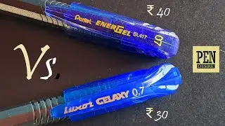 Useful Pen Tips - Pentel Energel Vs Gelaxy Luxor Schneider comparison - v42