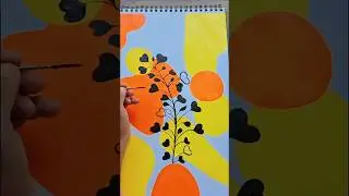 How to Make Easy BohoArt for wall decor.Acrylic Colour#dance#viral#shorts#music#trending#fyp#fun#art