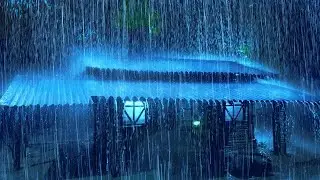 Rain and Thunder Sounds for Sleeping Dark Stormy Night for Peaceful Dreams