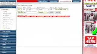 Affinity Sports League Scheduling Wizard