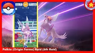 Palkia (Origin Forme) Raid (6th Raid) | Pokemon GO