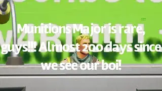 Munitions Major is now rare.... lol