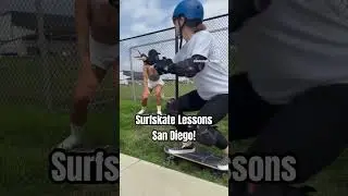 Learn to surfskate with GNARGNAR YEEWWS Surfskate Coaches! #sandiego #surfskate #surf #skatelessons