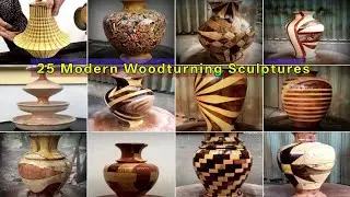 The Future of Lathe Art 25 Modern Woodturning Sculptures