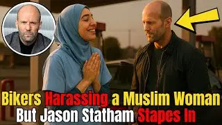 Bikers Cross the Line Harassing a Muslim Woman &mdash; But Jason Statham Stapes In & Make Them Regret it