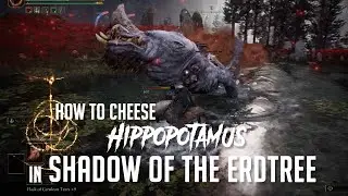 How to Cheese Hippopotamus at Charo's Hidden Grave in Shadow of the Erdtree (Easy Kill)