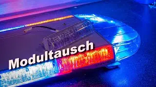 Standby W3 LED Blaulichtbalken Modul austauschen