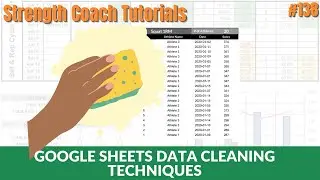 Методы очистки данных в Google Таблицах | Фильтрация, обрезка, уникальность