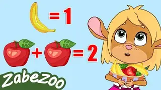 Learn Counting With ZABEZOO | Apple And Bananas Challenge🍎🍌 |  | Fun Stories For Kids