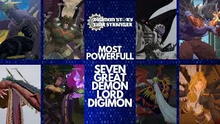 SEVEN GREAT DEMON LORD DIGIMON RANKED &ndash; WHO'S THE STRONGEST?