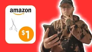 I Bought Cheap Barber Shears From AMAZON