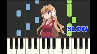 SLOW piano tutorial 