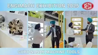 At Engimach Exhibition 2025, Guru Nanak Machine Tools met SECO#viral #trending #foryou #explorepage 