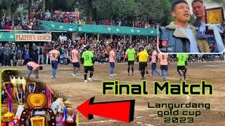 Langurdang Gold Cup 2023 || Final Match Highlights Red Horse Nepal Vs T.a Darjeeling #viralupdate1m