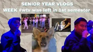 Senior Year Week #wtv was left in 1st semester last Christmas concert and parade 