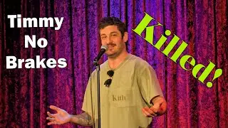 TIMMY NO BRAKES brought the house down at the Danforth Comedy Bar, Toronto!