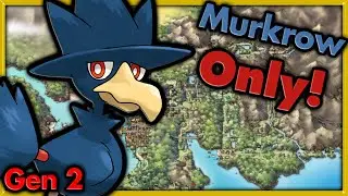 Can I Beat Pokemon Gold with ONLY Murkrow? 🔴 Pokemon Challenges