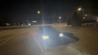 Night pov in my Chrysler 300