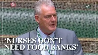 Lee Anderson: 'Nurses don't need food banks'