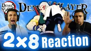 AHHHH! 🫣 Demon Slayer 2x8 REACTION! 