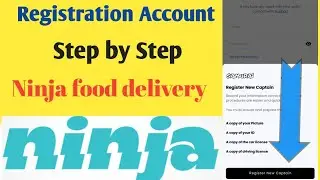 open new account Ninja food delivery Rider step by step Ninja Rider account 🔴 open Karen Urdu Hindi