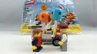 LEGO Creator Balloon Cart Polybag Review 40108
