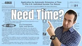 How to File a Tax Extension 2022 | IRS Form 4868